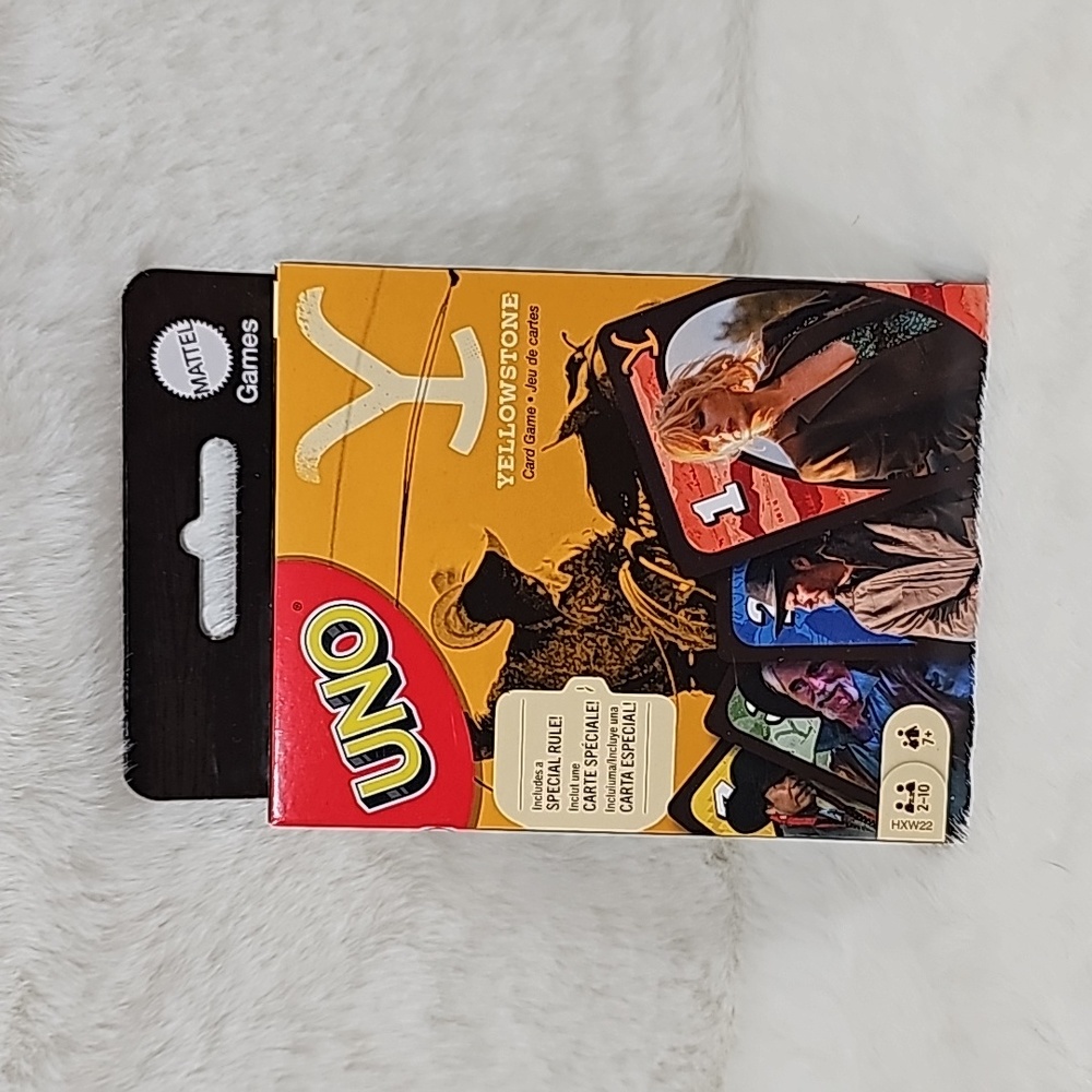 Mattel Uno Yellowstone Card Game